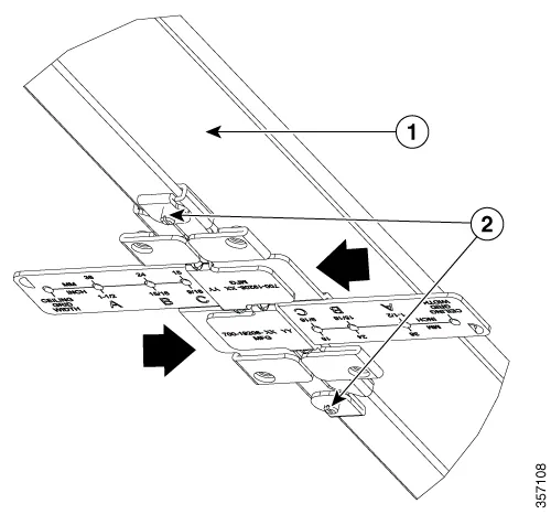 Cisco AIR-AP-T-RAIL-R Staffa Per Controsoffitto Per Access Point Aironet
